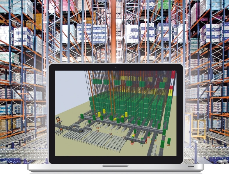 Simulación en la cadena de suministro es una representación virtual de todos los procesos logísticos