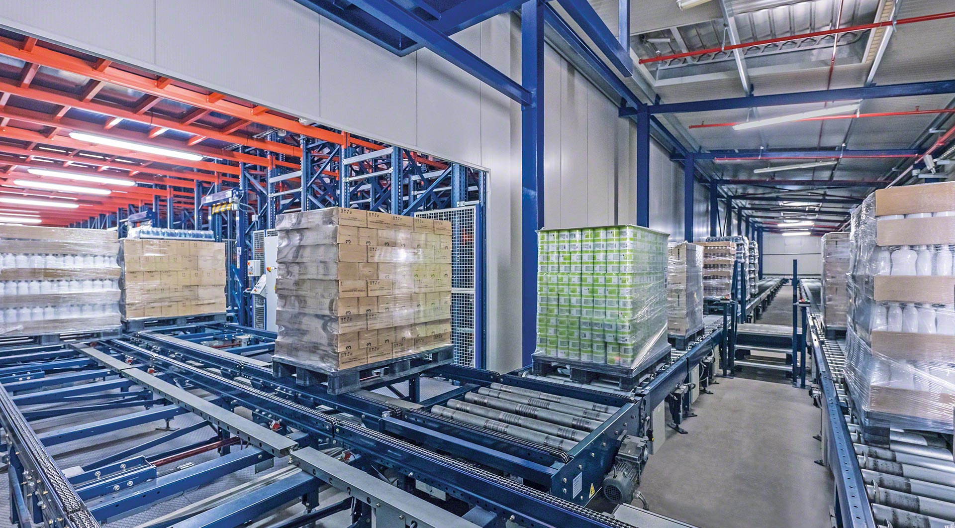 Transportadores para pallets Transportadores para pallets