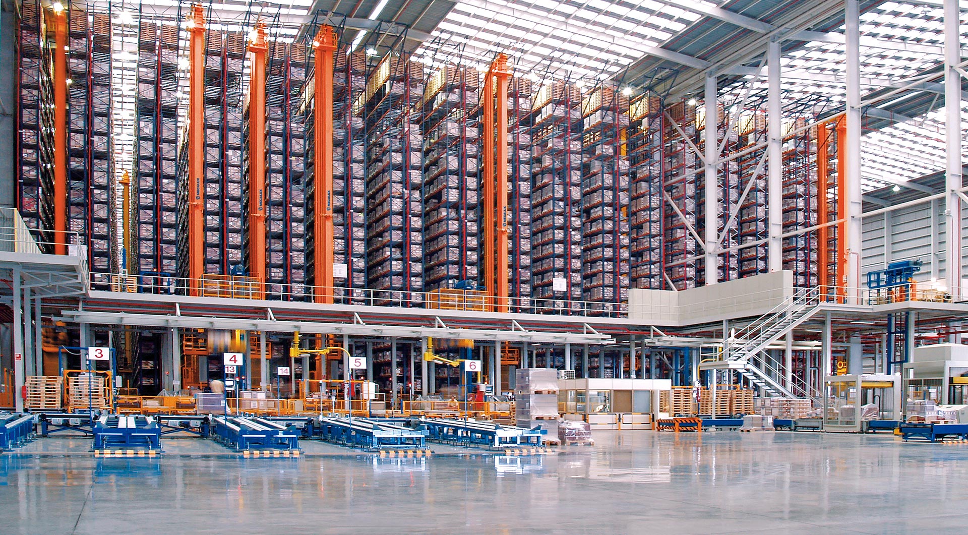 Transelevadores para pallets Transelevadores para pallets