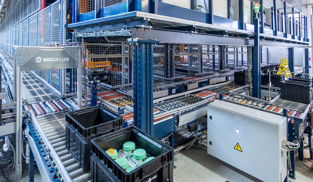 El control avanzado de procesos monitoriza el rendimiento de bodegas altamente automatizados
