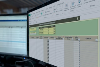 Son muchas las compañías que emplean plantillas de Excel para conocer el stock en su bodega