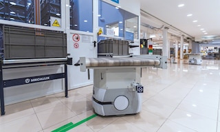 Así funcionan los robots AGV