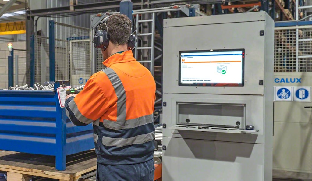 El sistema de gestión permite hacer un inventario permanente en las bodegas automáticas