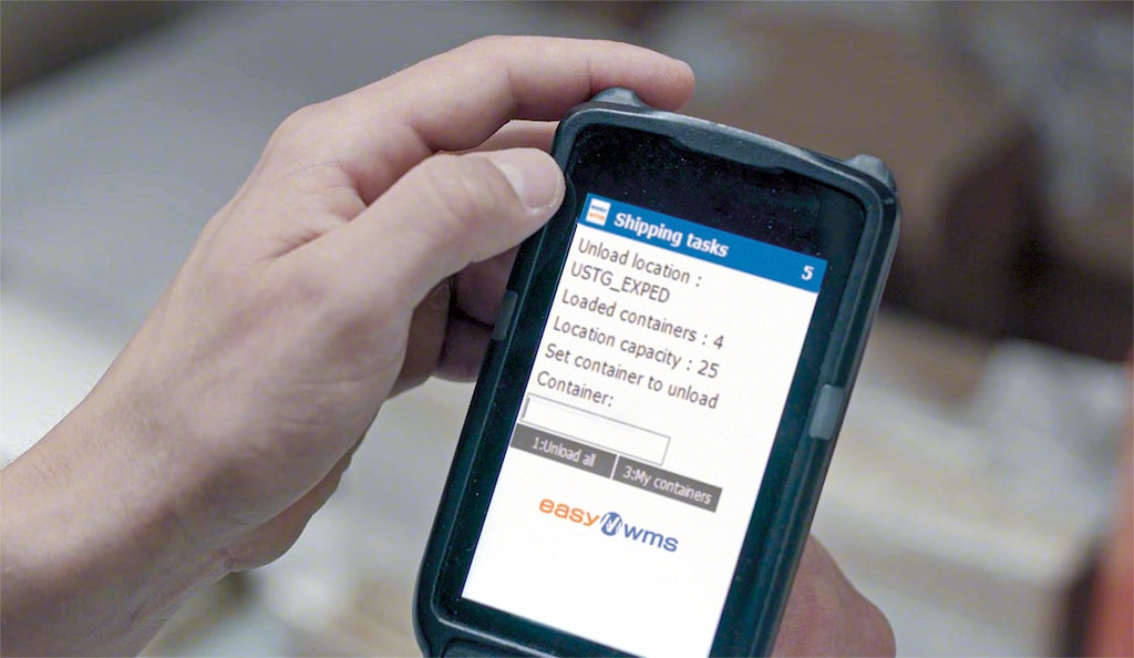 Los software de gestión de bodegas como Easy WMS automatizan el task interleaving