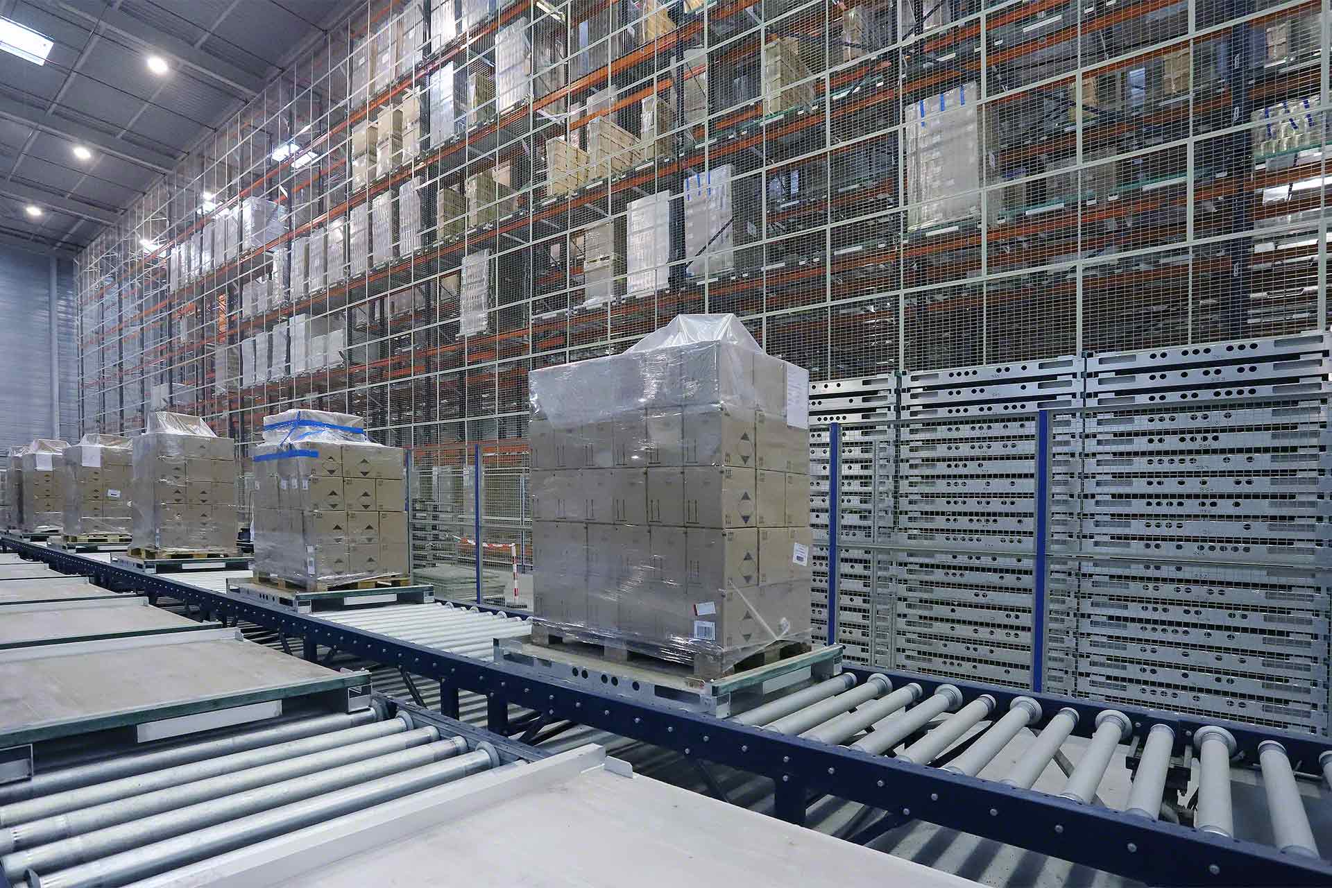 Transportador industrial para bodega logística Transportador industrial para bodega logística