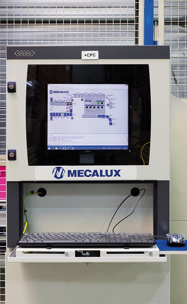 El sistema de gestión de bodegas Easy WMS de Mecalux es el cerebro que gestiona todas las funciones necesarias en la operativa general