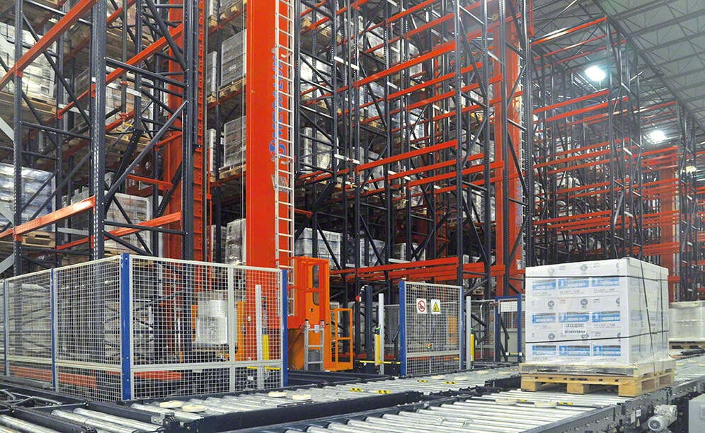Interlake Mecalux ha construido una nueva bodega automática para Charter Next Generation con una capacidad de almacenaje superior a 15.400 pallets