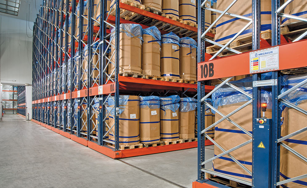 Dos cámaras de congelación con racks móviles Movirack mantienen en óptimas condiciones las verduras ultracongeladas de Iberfresco Dos cámaras de congelación con racks móviles Movirack mantienen en óptimas condiciones las verduras ultracongeladas de Iberfresco