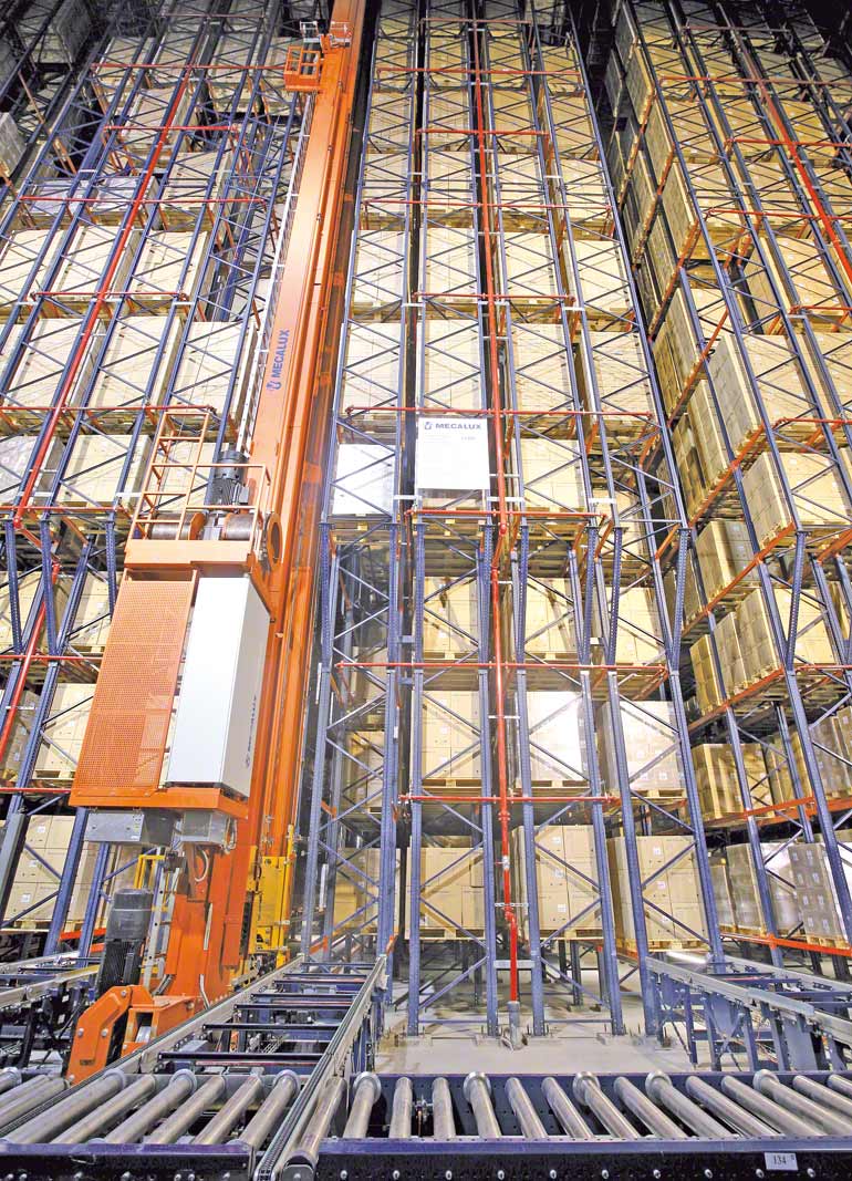Bodega autoportante para el sector farmacéutico.