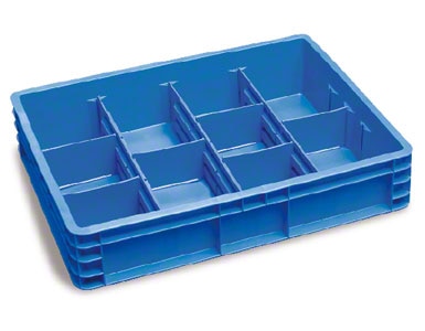 Las cajas anteriores pueden ser subdivididas para contener varias referencias sin que se mezclen.