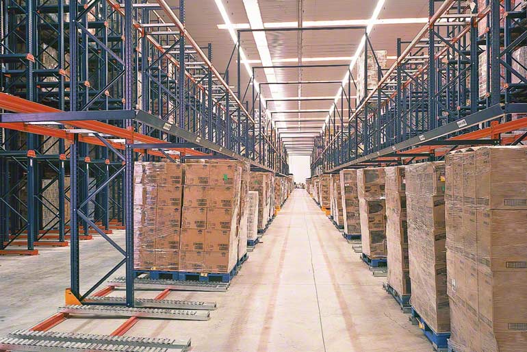 Bodega instalada para empresa del sector de la distribución