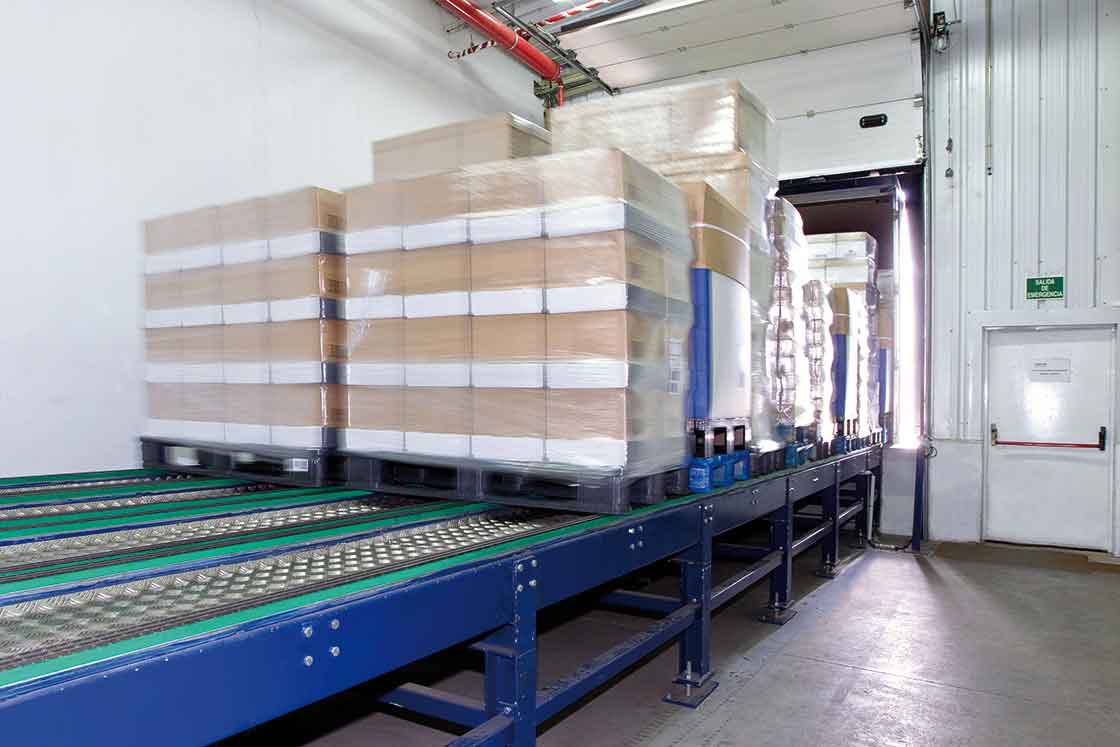 Las plataformas de carga automática permiten acelerar todo el proceso de expedición de mercaderías