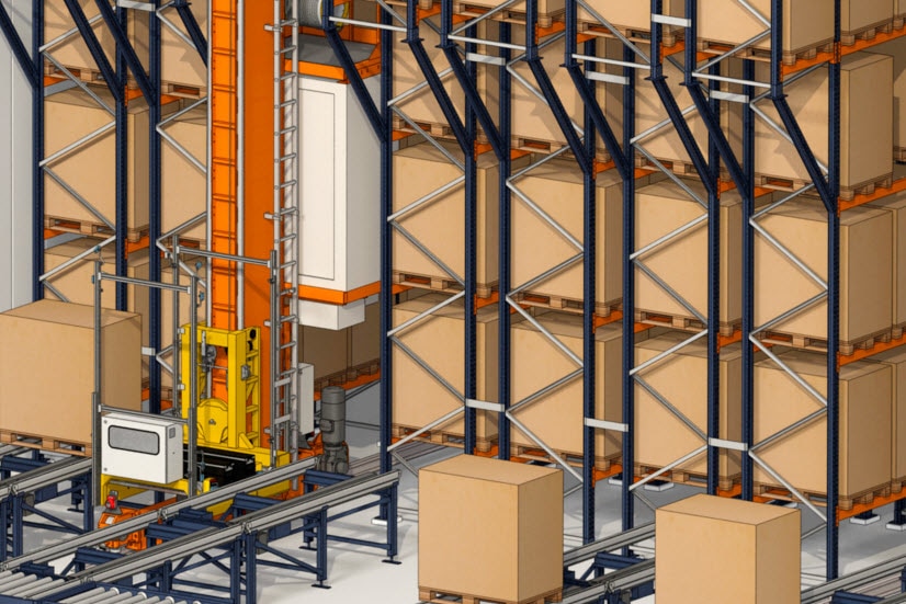 Industrias Yuk construirá una bodega automática de pallets y cajas en España