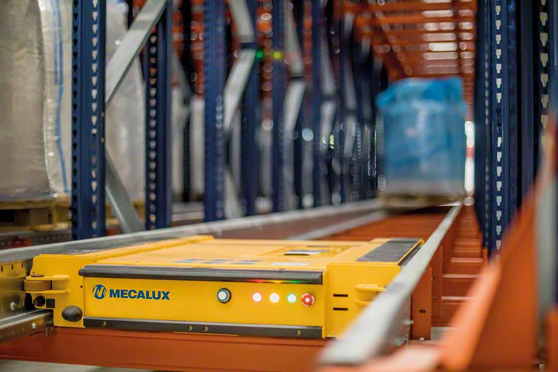 Los sistemas automáticos actualizan los datos en el WMS en cada movimiento, una información fundamental para los puntos de pedido