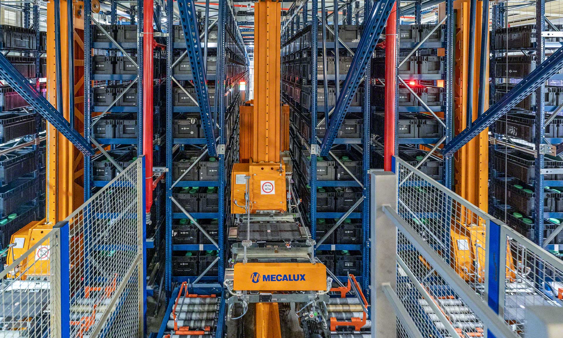 Schaeffler Iberia: búfer automático conectado con producción Schaeffler Iberia: búfer automático conectado con producción