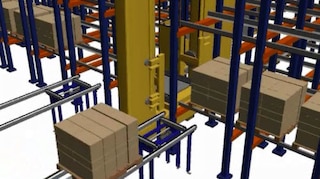 ¿Cómo combinar Pallet Shuttle con un Transelevador?