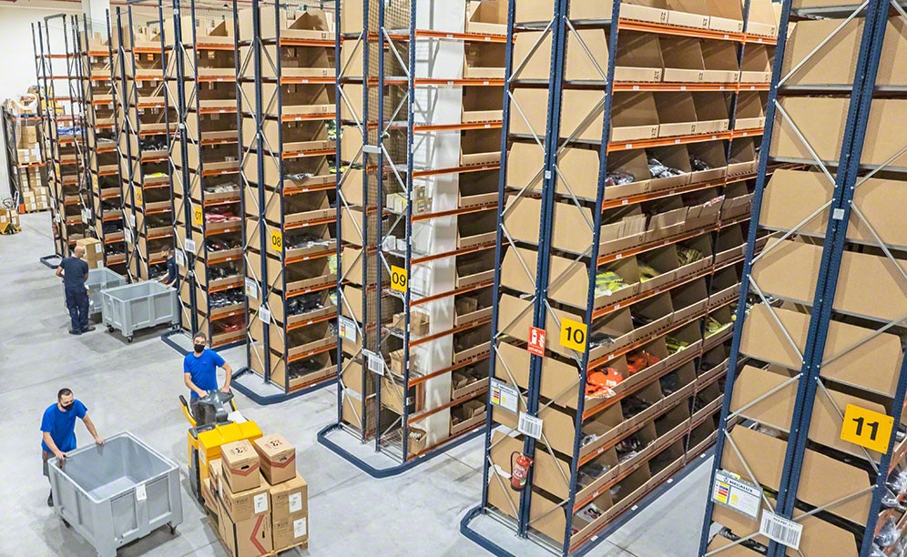 Bodega de vestuario laboral y uniformes corporativos de Würth Modyf