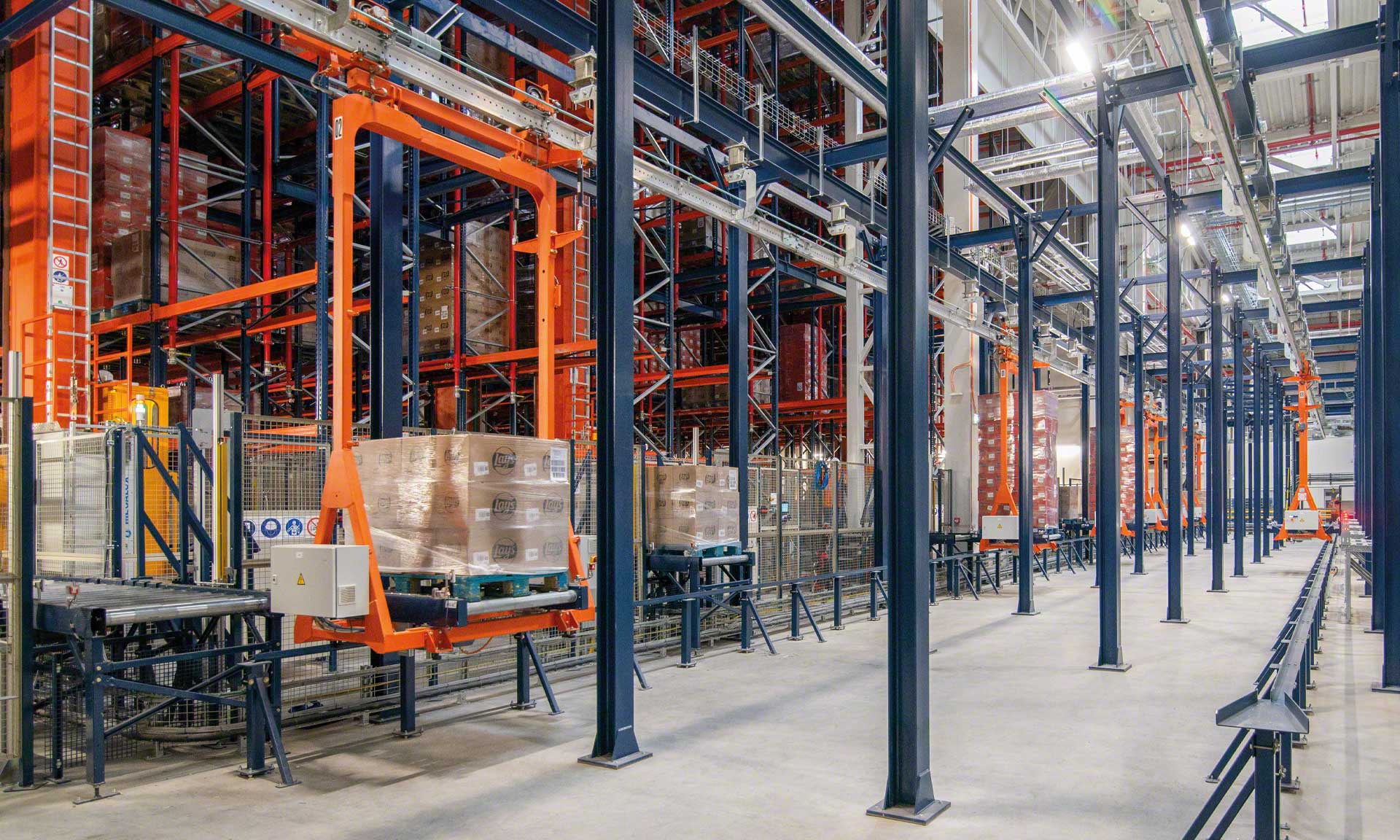 PepsiCo instala su primera bodega automática en Polonia con Mecalux PepsiCo instala su primera bodega automática en Polonia con Mecalux