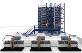 Se pueden incorporar más estaciones de picking en una misma bodega para multiplicar el número de pedidos