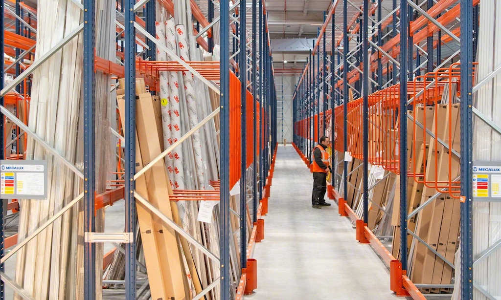 Nuevo almacén de Legallais en Francia con estanterías de Mecalux