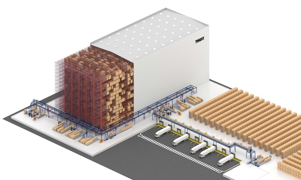 Nueva bodega automática de Thule con soluciones de transporte y equipamiento deportivo