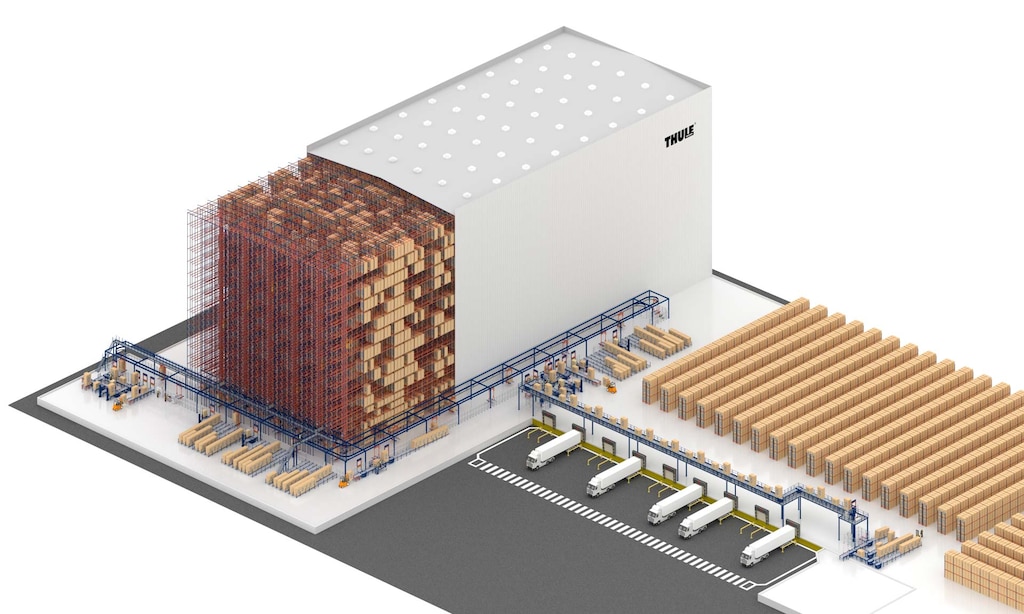 Nueva bodega automática de Thule con soluciones de transporte y equipamiento deportivo
