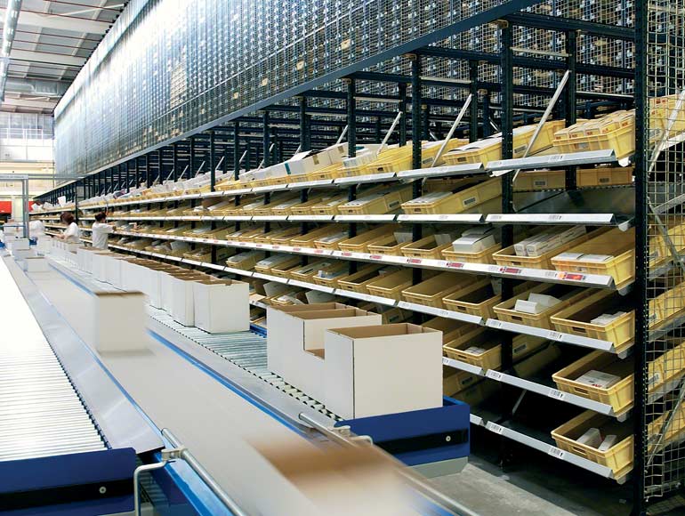 Bodega construida para empresa del sector farmacéutico.