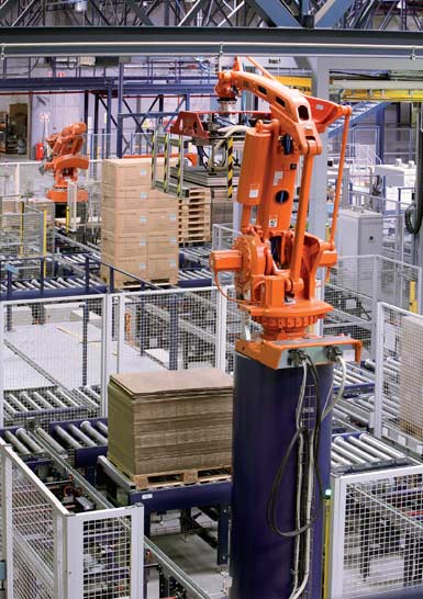 Robot antropomórfico para la manipulación de pallets.