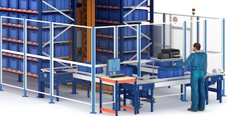 Nueva bodega automática de cajas de Airgrup en Sevilla
