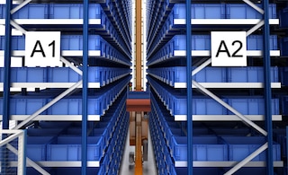 Bodega automática con capacidad para más de 7.000 cajas de FPT